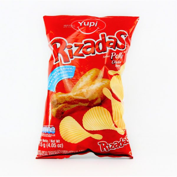 papas rizadas pollo