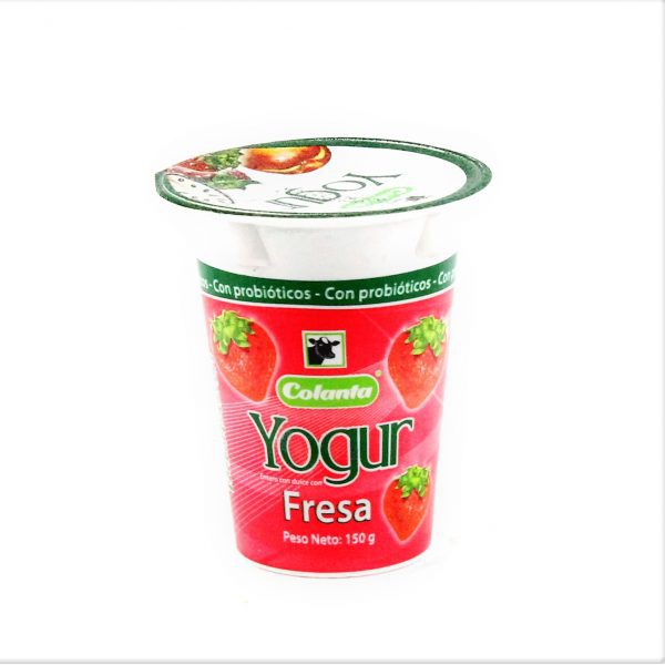 YOGURT COLANTA FRESA VASO 150G