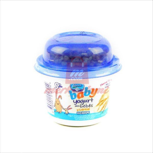 YOGURT PARA BEBES ALPINA BABY CON CEREAL