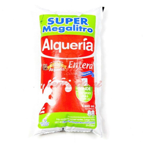 LECHE ALQUERIA ENTERA SUPERMEGALITRO 1300ML