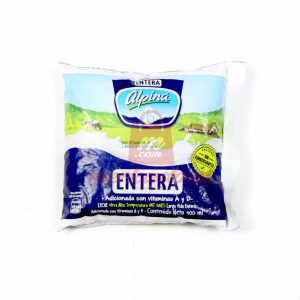 LECHE ALPINA PEQUEÑA ENTERA 400ML