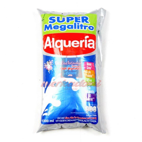 LECHE ALQUERIA SUPERMEGALITRO DESLACTOSADA 1300ML
