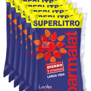 SIXPACK LECHE PARMALAT SUPERLITRO