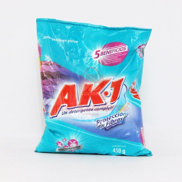 DETERGENTE EN POLVO AK1 450GR