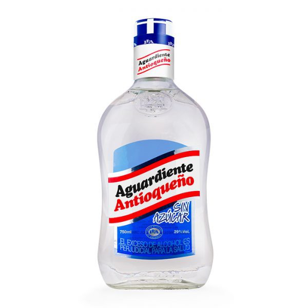 AGUARDIENTE ANTIOQUEÑO AZÚL BOTELLA 750ML