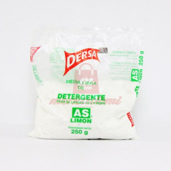 DETERGENTE EN POLVO AS 250GR