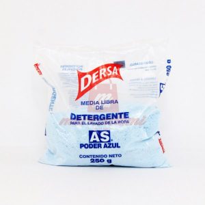 DETERGENTE EN POLVO AS AZUL 250GR