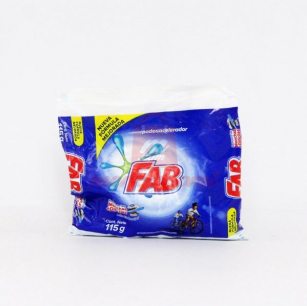 DETERGENTE EN POLVO FAB 100GR