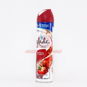 AROMATIZANTE EN AEROSOL GLADE MANZANA CANELA 250ML