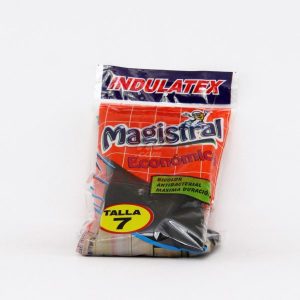 GUANTES DE ASEO NEGROS MAGISTRAL TALLA 7