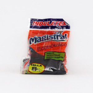 GUANTES DE ASEO NEGROS MAGISTRAL TALLA 8 Y MEDIO