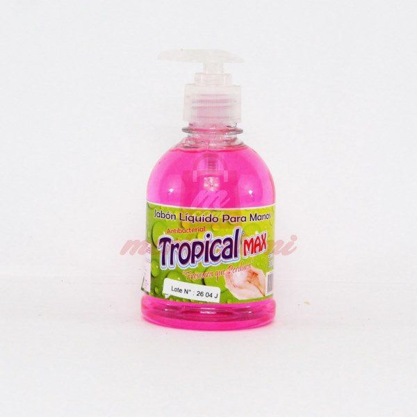 JABÓN LIQUIDO PARA MANOS TROPICAL ROSAS 300ML