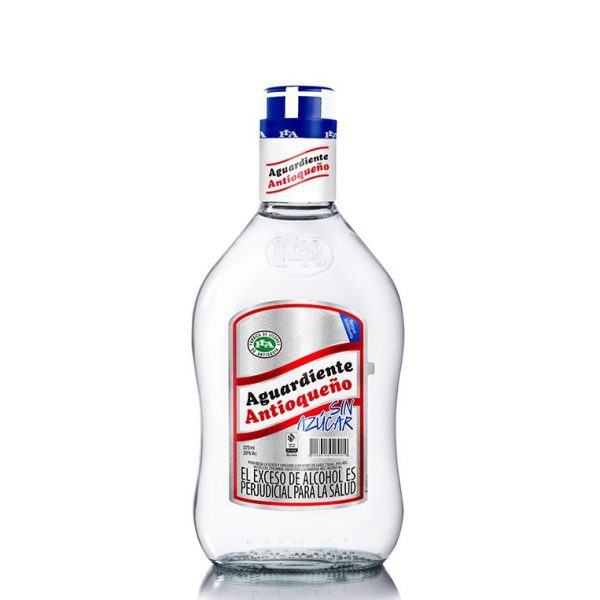 AGUARDIENTE ANTIOQUEÑO AZUL MEDIA 375ML