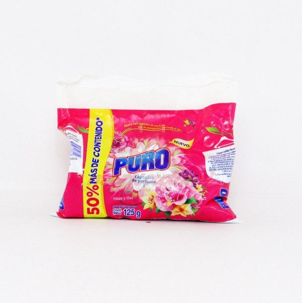 JABÓN EN POLVO PURO ROSAS Y LILAS 125GR