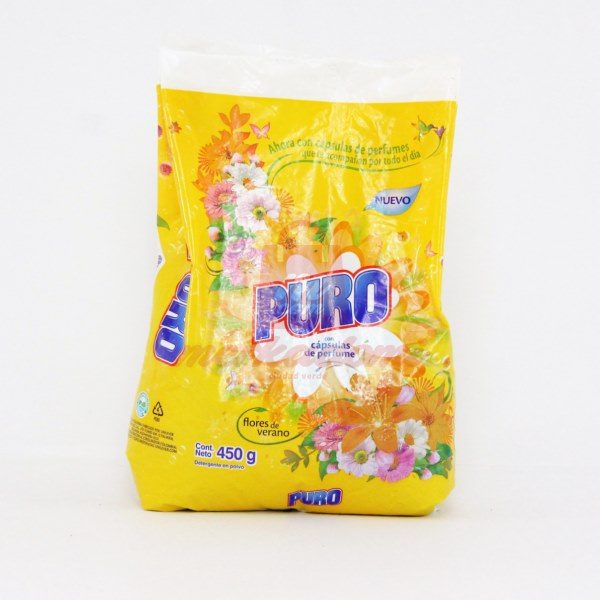 JABÓN EN POLVO PURO FLORES DE VERANO 450GR