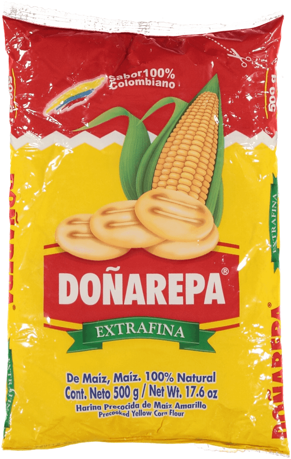 DOÑAREPA HARINA DE MAIZ AMARILLA X 500G