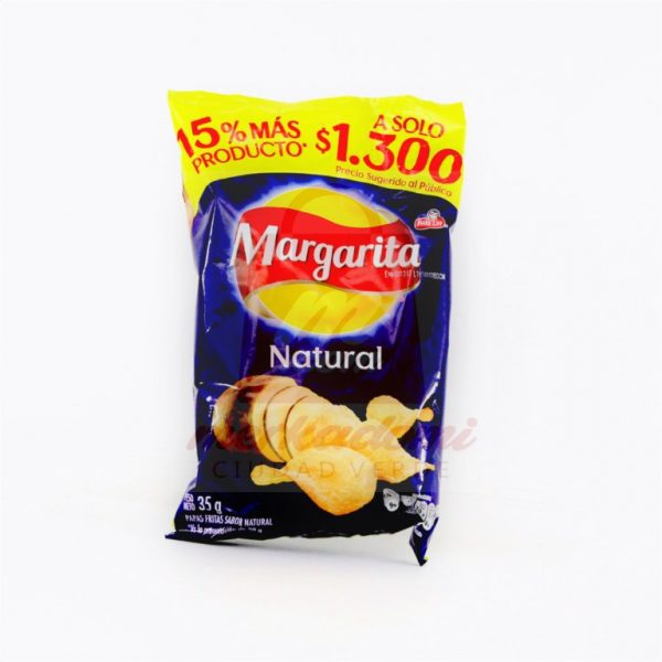 PAPAS MARGARITA NATURAL 39GR