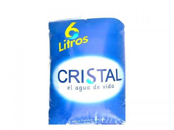 BOLSA DE AGUA CRISTAL 6 LITROS