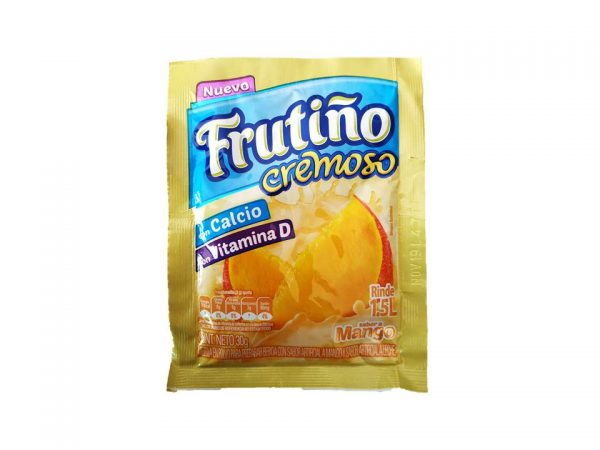REFRESCO EN POLVO FRUTIÑO CREMOSO MANGO X30G