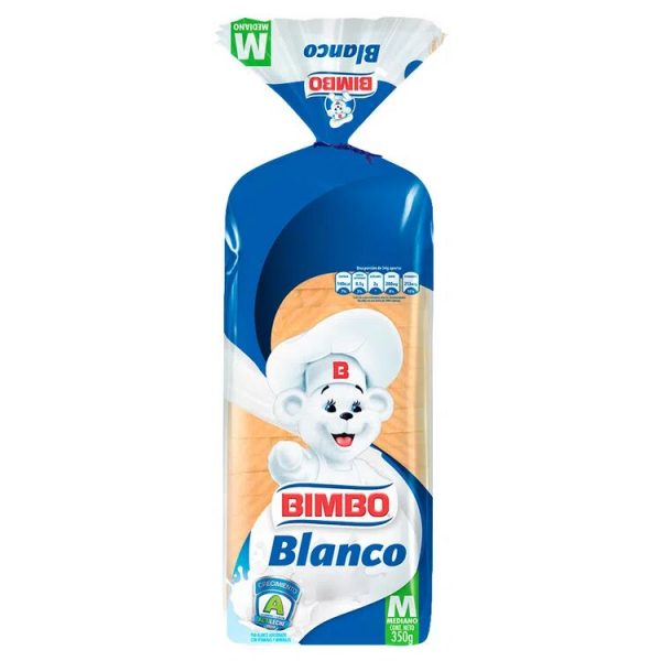 PAN TAJADO MEDIANO BIMBO X350G