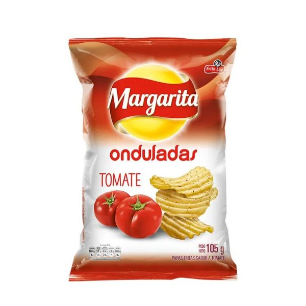 PAPAS ONDULADAS TOMATE MARGARITA 105G