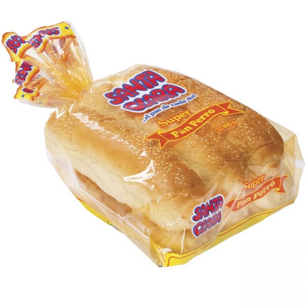 SUPER PAN PERRO SANTA CLARA X6 UNIDADES 400G