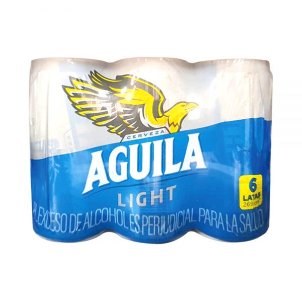 SIX PACK AGULA LIGHT LATA X355ML