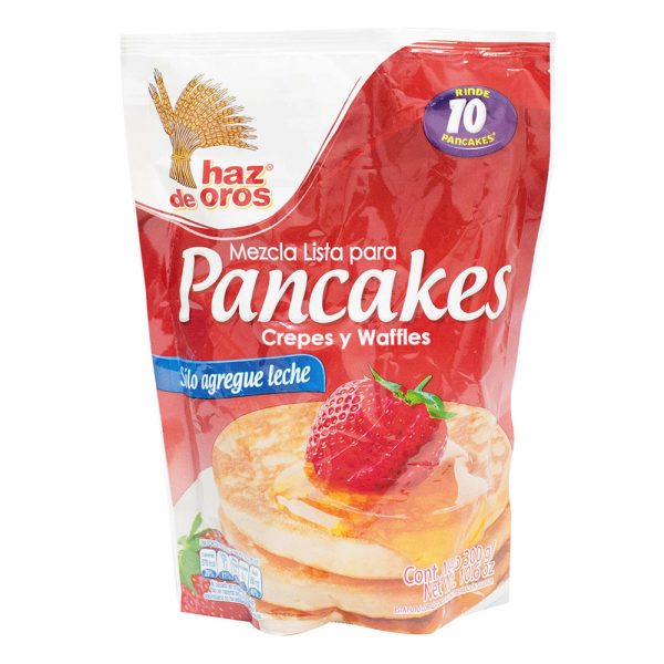 MEZCLA LISTA PARA PANCAKES HAZ DE OROS X300GR