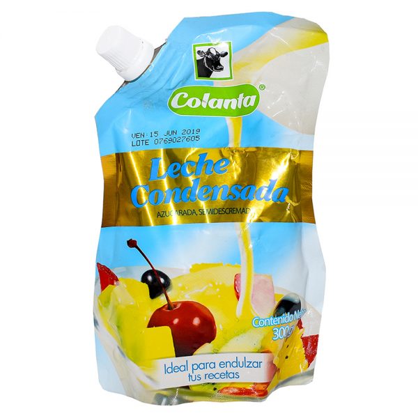 LECHE CONDENSADA COLANTA X300GR