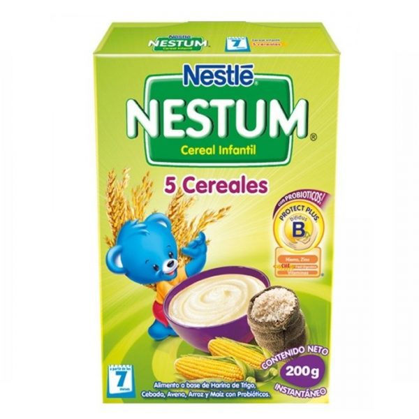 CEREAL INFANTIL NESTUM 5 CEREALES X200GR