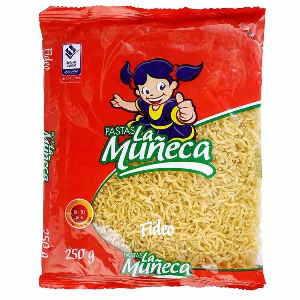 PASTAS LA MUÑECA FIDEO X250GR