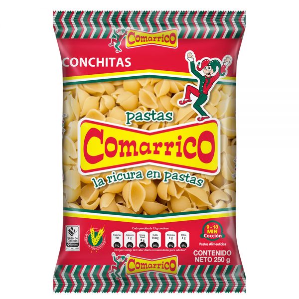 PASTAS COMARRICO CONCHA 250GR
