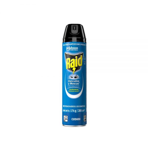 INSECTICIDA EN AEROSOL RAID 174 GR