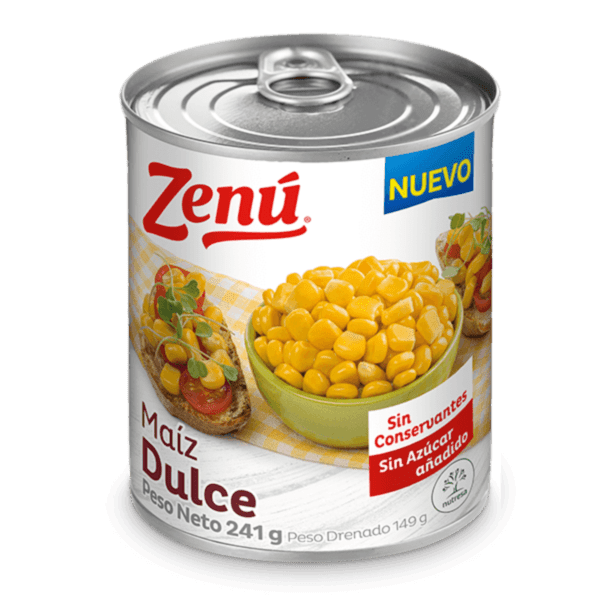 maiz enlatado zenu
