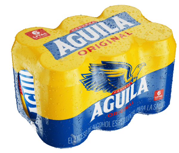 CERVEZA AGUILA LATA SIXPACK